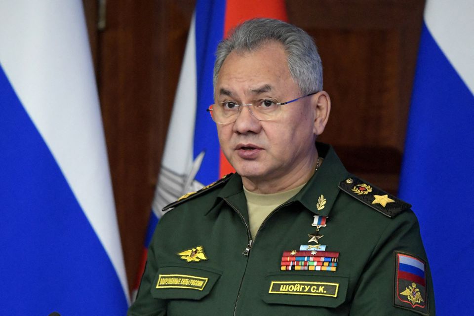Russian Defence Minister Sergei Shoigu delivers a speech during an expanded meeting of the Defence Ministry Board in Moscow, Russia December 21, 2021. Sputnik/Mikhail Tereshchenko/Pool via REUTERS