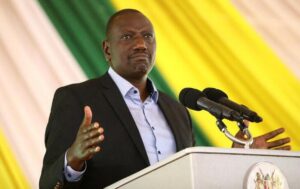 Kenya’s President-elect William Ruto addresses a news conference at his official residence in Karen district of Nairobi, Kenya, August 17, 2022. REUTERS/Monicah Mwangi