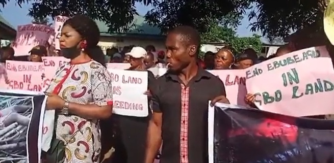 abia ebubeagu protest