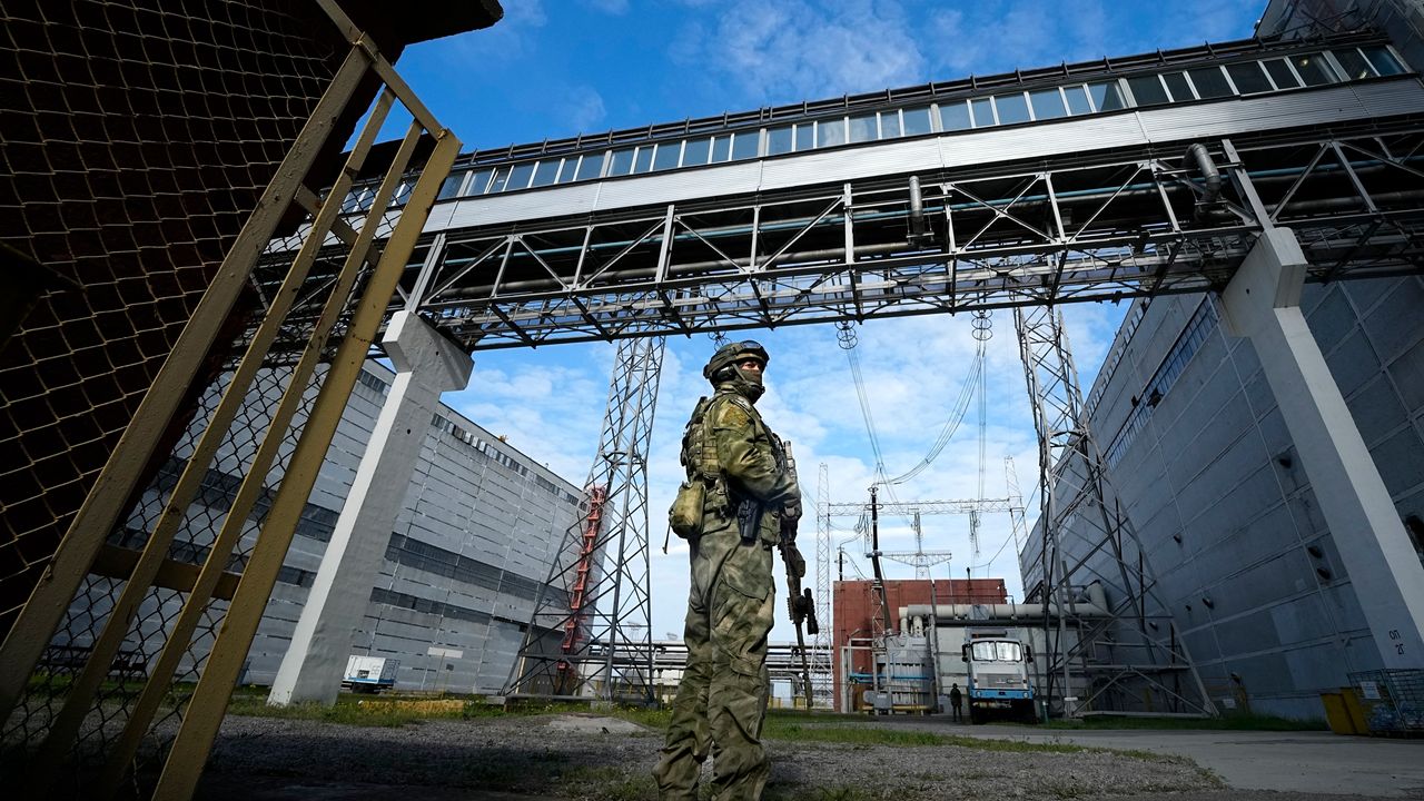 Ukraine war: Zelensky warns Russian soldiers at Zaporizhzhia nuclear plant