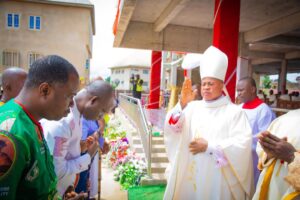 Mass celebration at St Joseph’s Catholic Church, Ekwulobia