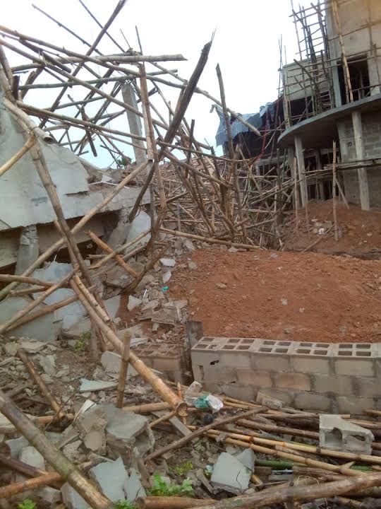 7 injured as 4-storey building collapses in Ibadan