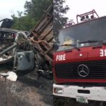 Twenty passengers were on Friday burnt to death in a road accident that occured at Lanlate-Maya Junction in Ibarapa East Local Government Area of Oyo State.