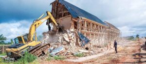 Edo govt demolishes buildings, takes possession of 1,229 hectares of land for new town project