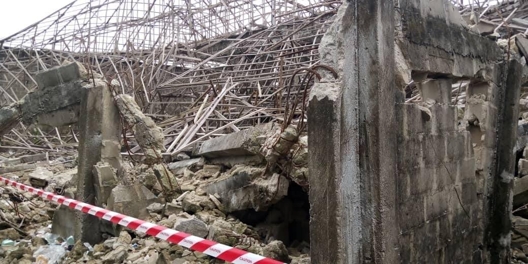 Bayelsa seals site of collapsed church building, orders probe