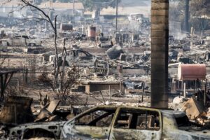 Charred California town no stranger to wildfire