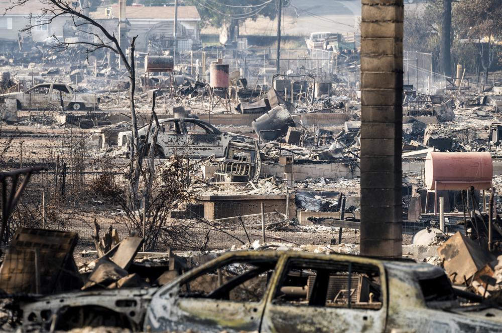 Charred California town no stranger to wildfire
