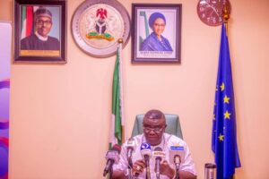Minister of State for Budget and National Planning Prince Clem Agba