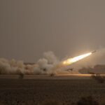 FILE – A launch truck fires the High Mobility Artillery Rocket System (HIMARS) at its intended target during the African Lion military exercise in Grier Labouihi complex, southern Morocco, on June 9, 2021. U.S. leaders from President Joe Biden on down are being careful not to declare a premature victory, after a Ukrainian offensive forced Russian troops into a messy retreat in the north. Lawmakers particularly pointed to the precision weapons and rocket systems that the U.S. and Western nations have provided to Ukraine as key to the dramatic shift in momentum, including the precision-guided HIMARS. (AP Photo/Mosa’ab Elshamy, File)