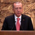Turkish President Recep Tayyip Erdogan speaks during a signing ceremony in Istanbul, Turkey July 22, 2022. REUTERS/Umit Bektas/File Photo
