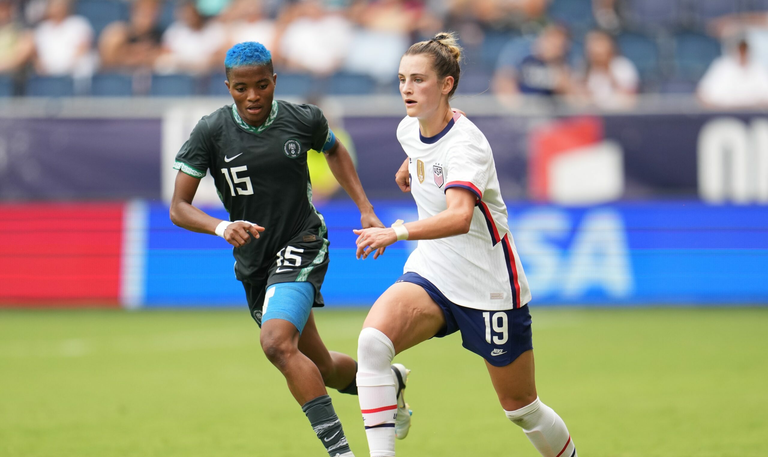 Super Falcons lose 0-4 to world champions US in friendly