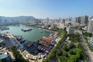 A general view of Shekou area in Nanshan district of Shenzhen, Guangdong province, China September 3, 2022. REUTERS/David Kirton