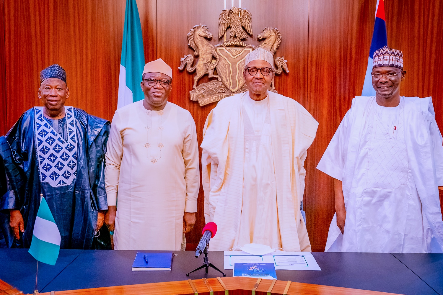 Buhari congratulates Fayemi on election as FORAF president