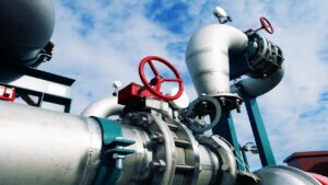 Equipment,,Cables,And,Piping,As,Found,Inside,Of,A,Industrial