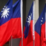 Taiwan flags flutter during a welcome ceremony for Saint Vincent and the Grenadines Prime Minister Ralph Gonsalves (not pictured) outside the presidential palace in Taipei, Taiwan August 8, 2022. REUTERS/Ann Wang/File Photo