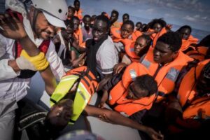 Nigerian on boat