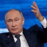 Russian President Vladimir Putin attends the plenary session of the 2022 Eastern Economic Forum (EEF) in Vladivostok, Russia September 7, 2022. Sputnik/Sergey Bobylev/Pool via REUTERS/File Photo