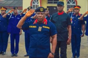 NSCDC Rivers State Commandant Michael Ogar