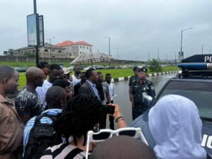 Police warn protesters to steer clear of Lagos roads; take over public spaces