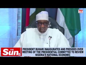 Buhari inaugurates, presides over meeting of Presidential Committee on National Economy