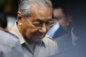 Malaysia’s former Prime Minister Mahathir Mohamad