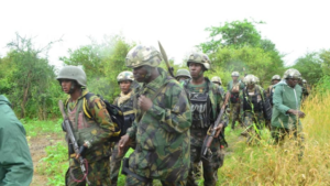 Military troops continue onslaught against terrorists in Kaduna, kill scores, dislodge camps