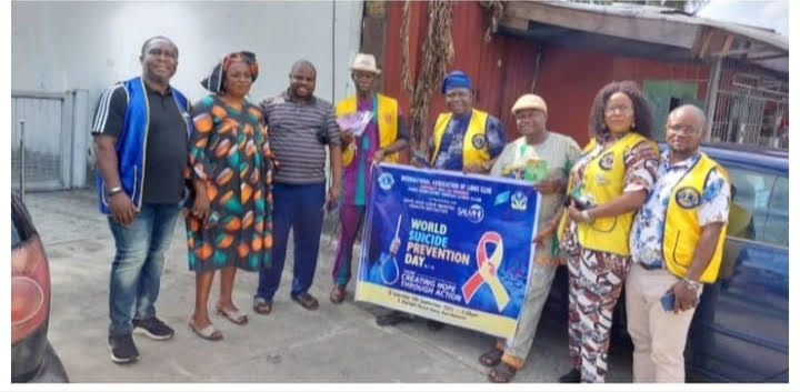 Lions Club, others stage awareness campaign against suicide