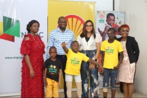 Executive Director Irede; Rep from NAPIMS, the Champions (Beneficiaries) and others, at the event