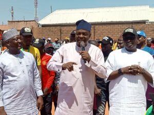 Dahiru, Nentawe and Botmang at APC consultation meeting in Jos