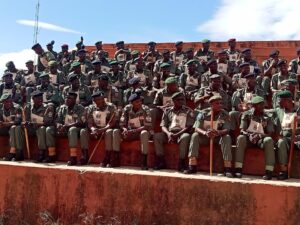 Army Personnel at the promotion exercise in Jos