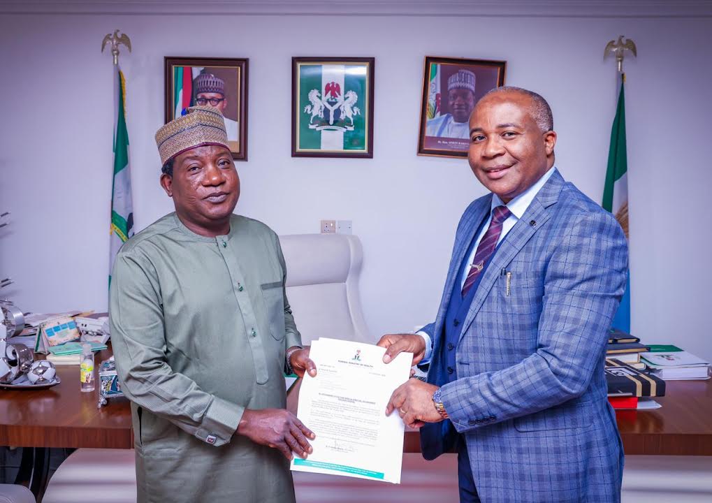 Lalong rejoice with Dr Pokop over appointment as CMD JUTH