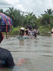 Bayelsa flood: Elders’ council donate relief materials, urge Buhari to visit state