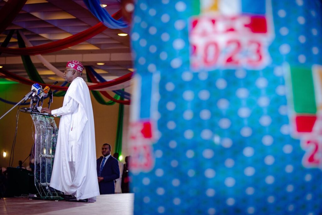 APC presidential candidate Asiwaju Bola Ahmed Tinubu