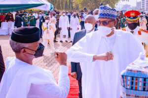 Buhari, Osinbajo, Lawan, Gbajabiamila, others mark independence day in Abuja