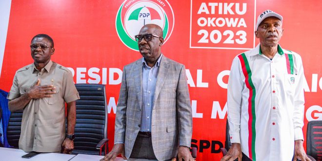 Nigeria will collapse if Tinubu emerges president – Obaseki