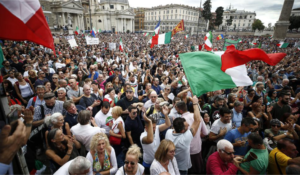 Demonstrators-in-Rome