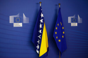 Brussels,,Belgium.,4th,March,2019.,Flags,Of,European,Union,And