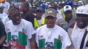 Fuji-stars-Pasuma-Malaika-Atawewe-perform-as-MC-Oluomo-shuts-down-Lagos-with-5-million-man-rally-for-Tinubu-Video