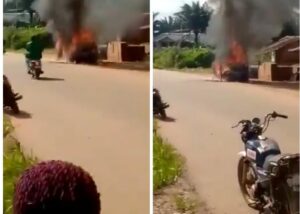 Gunmen-set-car-ablaze-in-Imo-800×570
