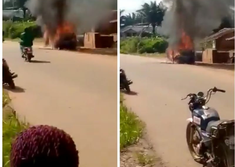 Gunmen-set-car-ablaze-in-Imo-800×570