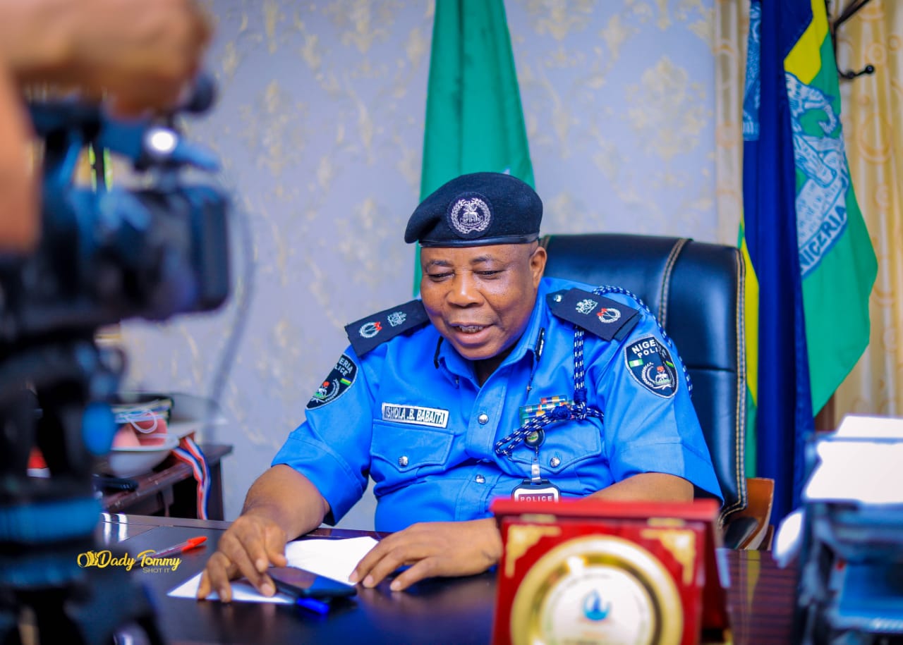 Gombe Police Commissioner CP Ishola Babatunde Babaita