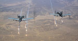 Military air strike