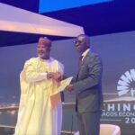 Minister of Aviation Hadi Sirika (L), Lagos Governor Babajide Sanwo-Olu (R)