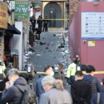 Buhari condoles with South Korean President on Itaewon stampede