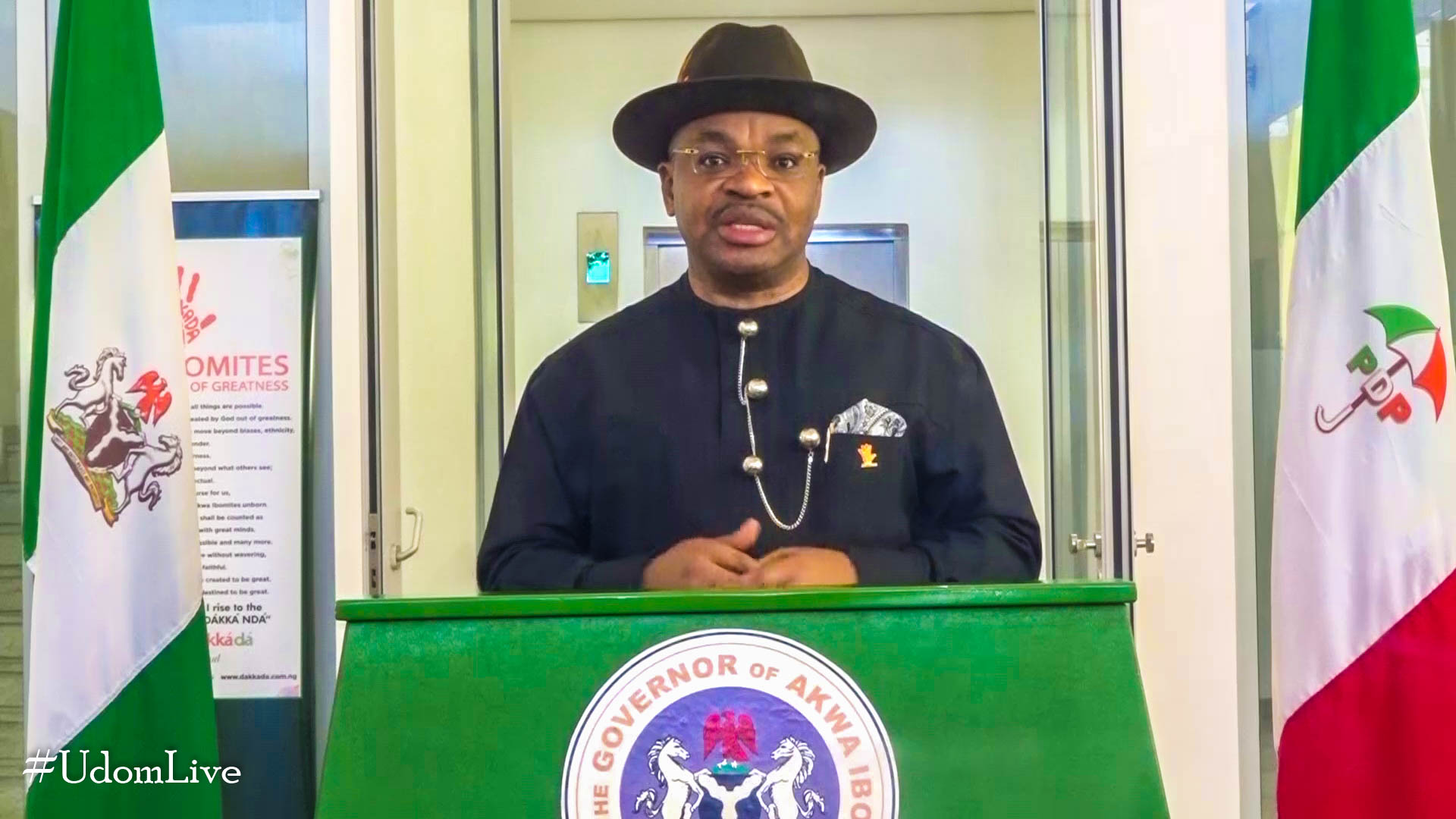 Road to 2023: Udom advises Nigerians to avoid desperate presidential candidates