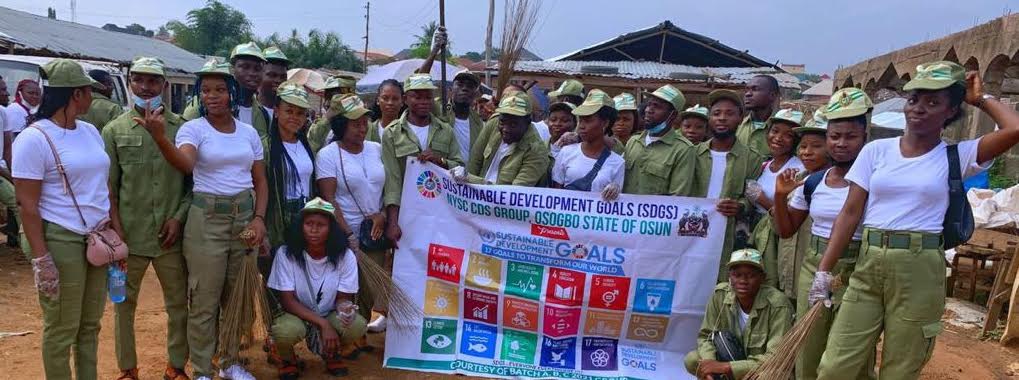 Osun: NYSC members sensitise market women on hygiene