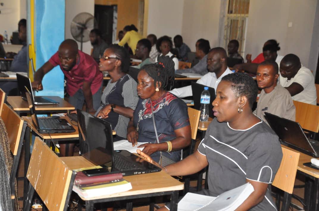 Cross section of the participants in a class at TCTI, Biase in Cross River