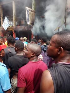 Onitsha fire outbreak caused by chemical explosion, fire service clears air