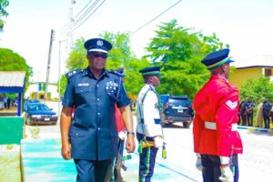 Commissioner of Police Mr Aminu Alhassan