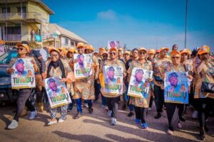 Road to 2023: Oyetola leads women for Tinubu-Shettima, vows to prevent over-voting